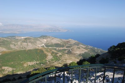 View from Pantokrator